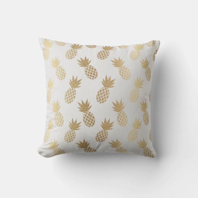 Coussin Motif d'ananas (Recto)