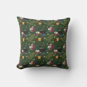 Coussin Motif d'animaux aquatiques vie sous-marine en me