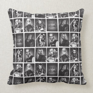 Coussin Motif d'annuaire du peloton de suicide