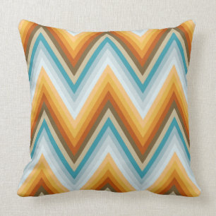 Coussin Motif d'arrière - plan de Chevron
