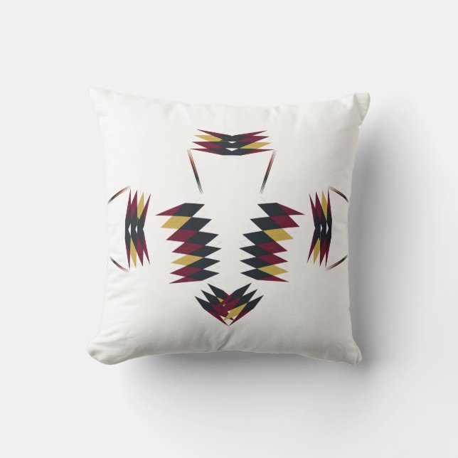 Coussin Motif d'art autochtone du sud-ouest (Recto)
