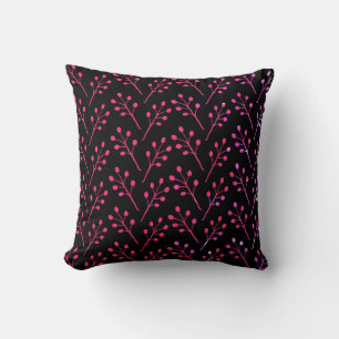 Coussin Motif d'art botanique minimal
