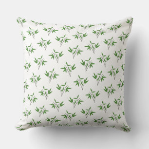 Coussin Motif de bambou twig