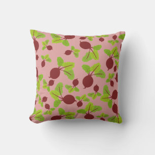 Coussin Motif de betteraves