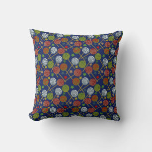 Coussin Motif de bonbons   motif Lollies   lollipop 17