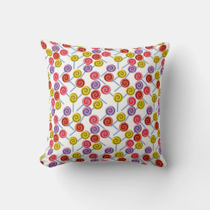 Coussin Motif de bonbons motif Lollies lollipop 2