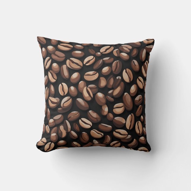 Coussin Motif de café (Recto)