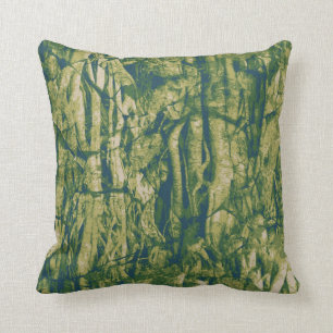 Coussin Motif de camouflage d'écorce d'arbre