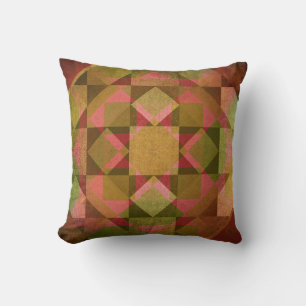 Coussin motif de canvas vintage cool
