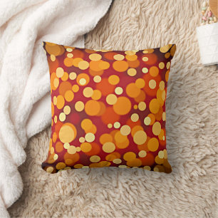 Coussin Motif de cercle coloré