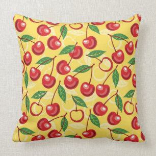 Coussin Motif de cerise