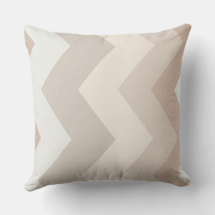Coussin Motif de chevron neutre