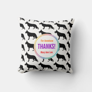 Coussin Motif de chien de berger berger