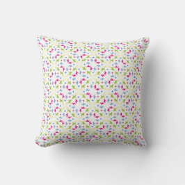Coussin Motif de chiens de printemps Buldog linéaire amusa