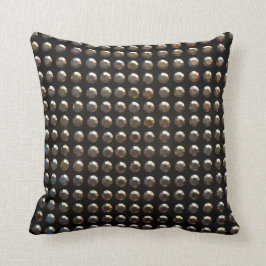 Coussin Motif de clous métalliques