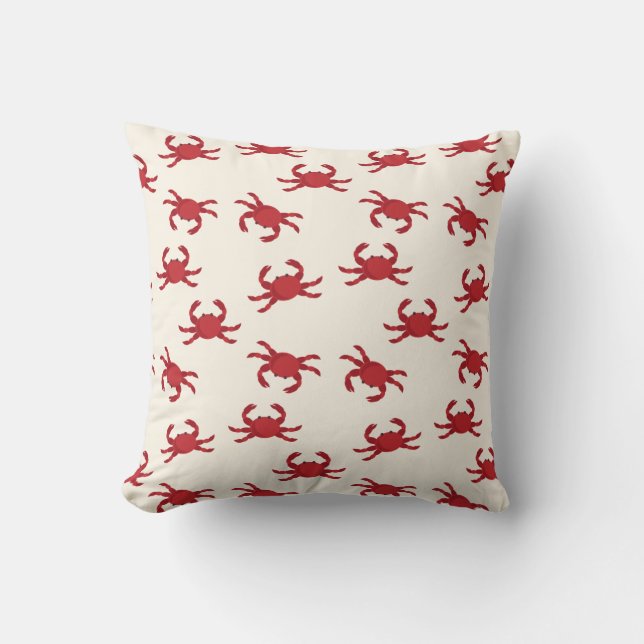 Coussin Motif de crabes (Recto)