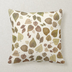 Coussin Motif de feuille de chute