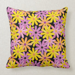 Coussin Motif de fleurs de Gerbera, arrière - plan