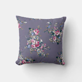 Coussin motif de fleurs dessin textile motif d'illustratio