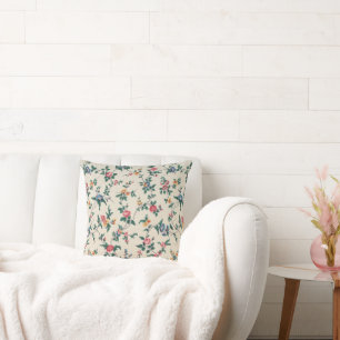 Coussin Motif de fleurs multicolores populaire