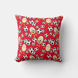 Coussin Motif de football Egghead