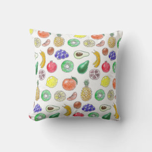 Coussin Motif de fruits
