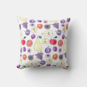 Coussin Motif de fruits