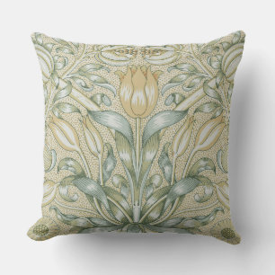 Coussin Motif de grenade antique William Morris Lily