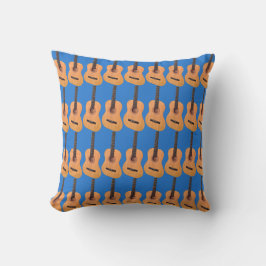 Coussin Motif de guitare acoustique