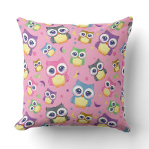 Motif de hibou fantaisiste sur décoration intérieu