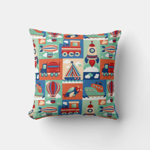 Coussin Motif de jouet vintage