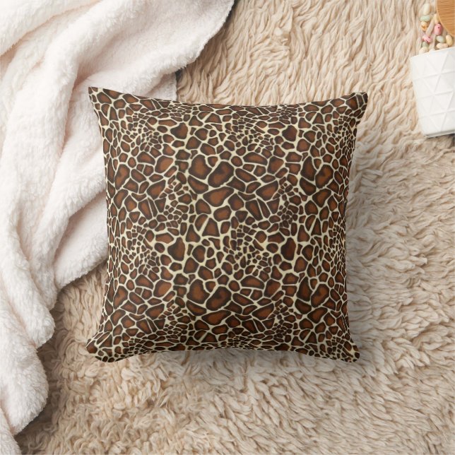 Coussin Motif de la peau de girafe (Couverture)