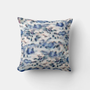 Coussin Motif de la peau Poster de animal de léopard des n
