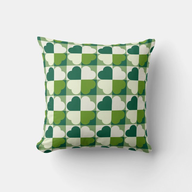 Coussin Motif de la Saint-Patrick (Recto)