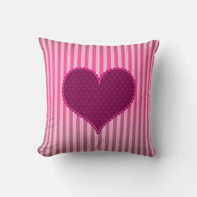 Coussin Motif de la Saint Valentin (Recto)