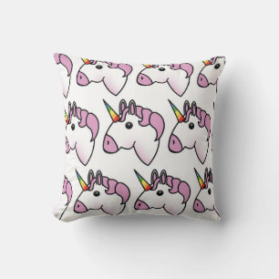 Coussin Motif de licorne mignonne