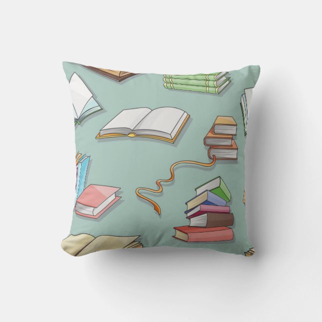 Coussin Motif de livre (Recto)