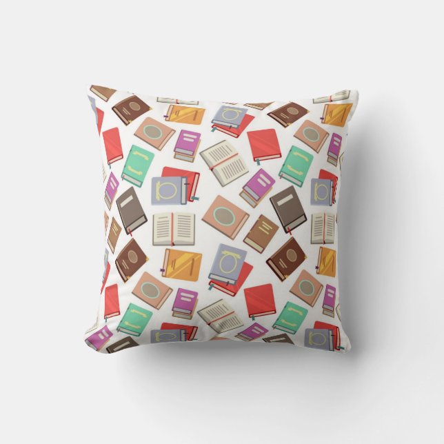 Coussin Motif de livre (Recto)