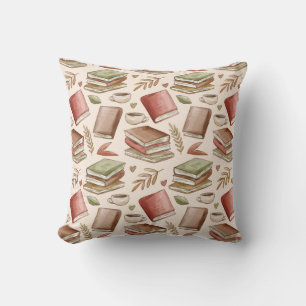 Coussin Motif de livre