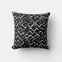 Motif de méandre noir et blanc | Gothique moderne