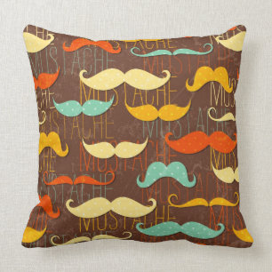 Coussin Motif de moustache