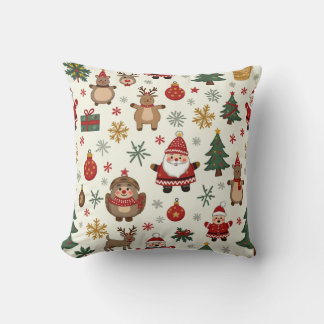 Coussin Motif de Noël Cushion