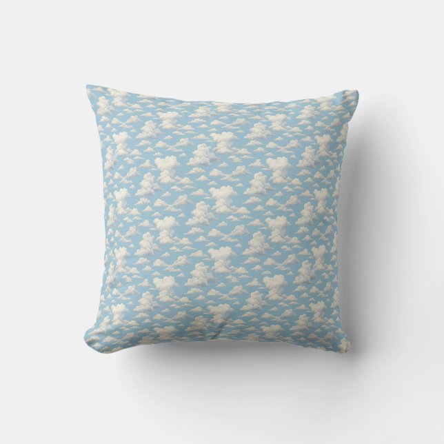 Coussin Motif de nuage  (Recto)