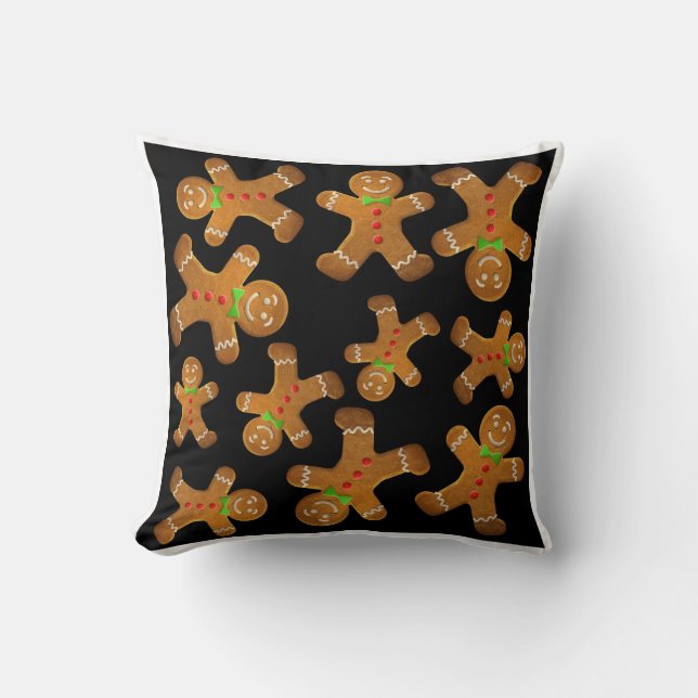 Coussin Motif de pain d'épices (Recto)