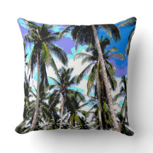 Motif de palmiers dans un design postérisé