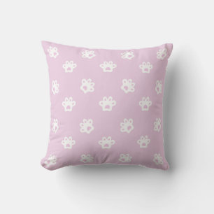 Coussin motif de pattes de chat mignon