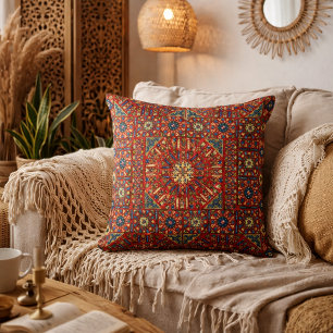 Coussin Motif de reproduction Para Mamluk Bohème du 16ème