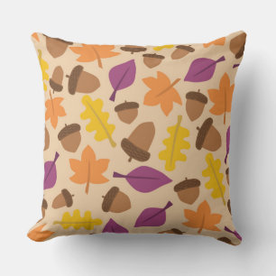 COUSSIN MOTIF DE SAISON AUTOMNE