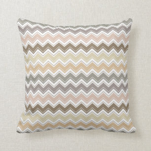 Coussin Motif de ton de la terre du concepteur élégant de