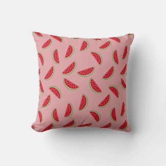 Coussin Motif de tranche de pastèque
